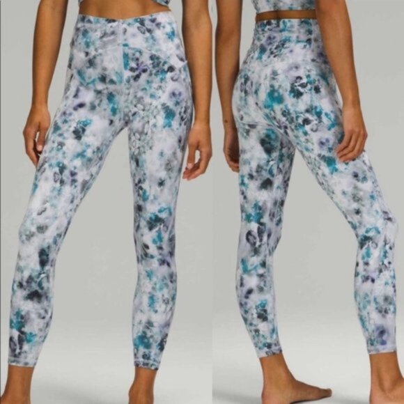 Lululemon Unlimit High-Rise Tight 25" Nulu in Kaleidofloral Multi size 4 - Picture 1 of 16